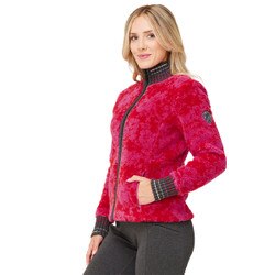 Krimson Klover Eliza Fleece Jacket Women's in Pink Bloom